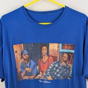 Retro Friday Movie Tee Blue Bye Felicia Ice Cube Chris Tucker Size XL